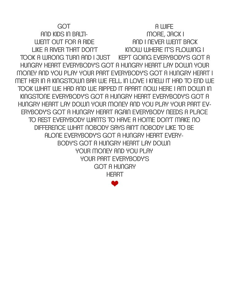 Hungry Heart Shirt