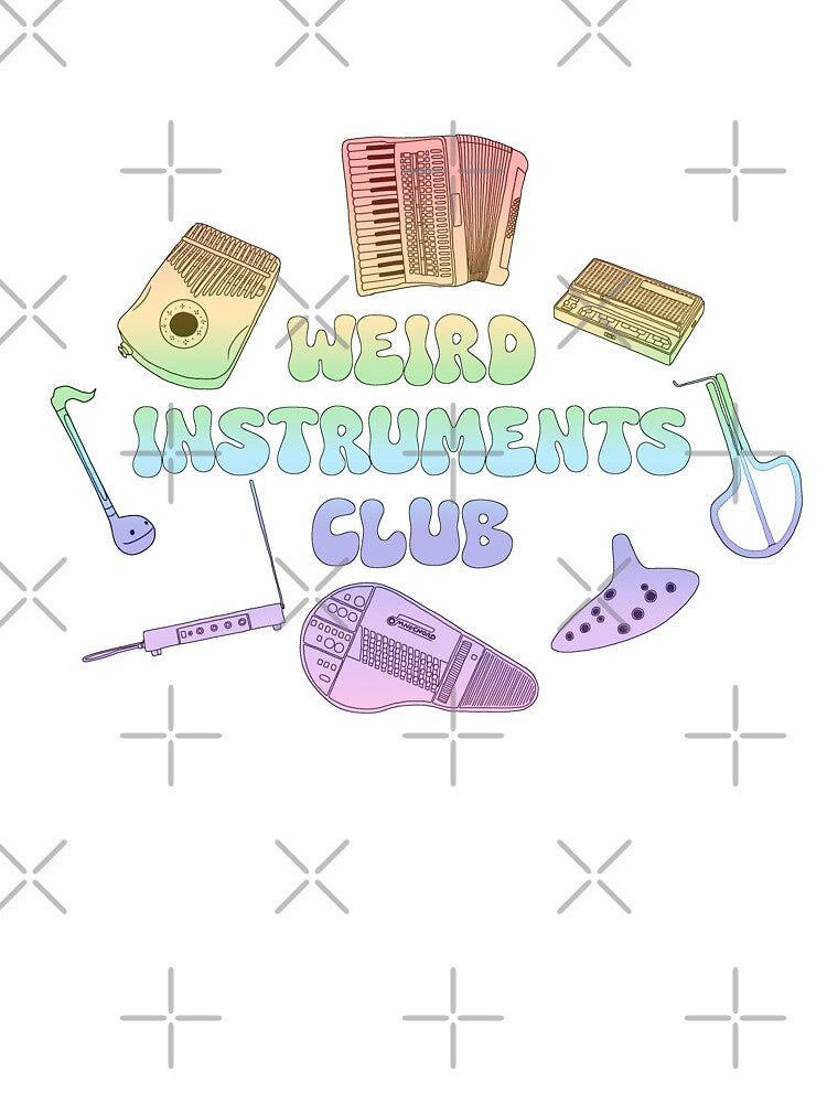 Weird Instruments Club Rainbow Edition Vol 2 Shirt