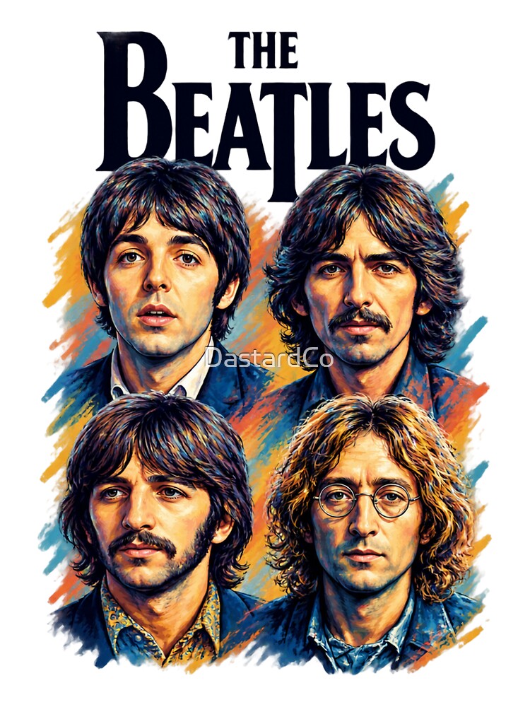 Vintage Inspired Iconic British Rock Band Design Shirt