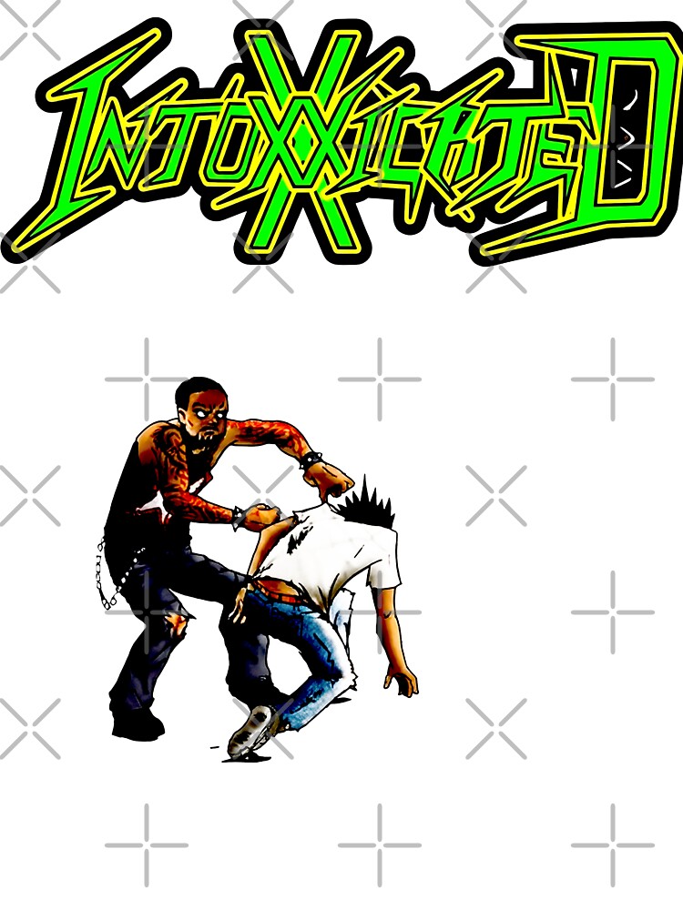 Green Typography Thrash Metal With Human Fighting Shirt