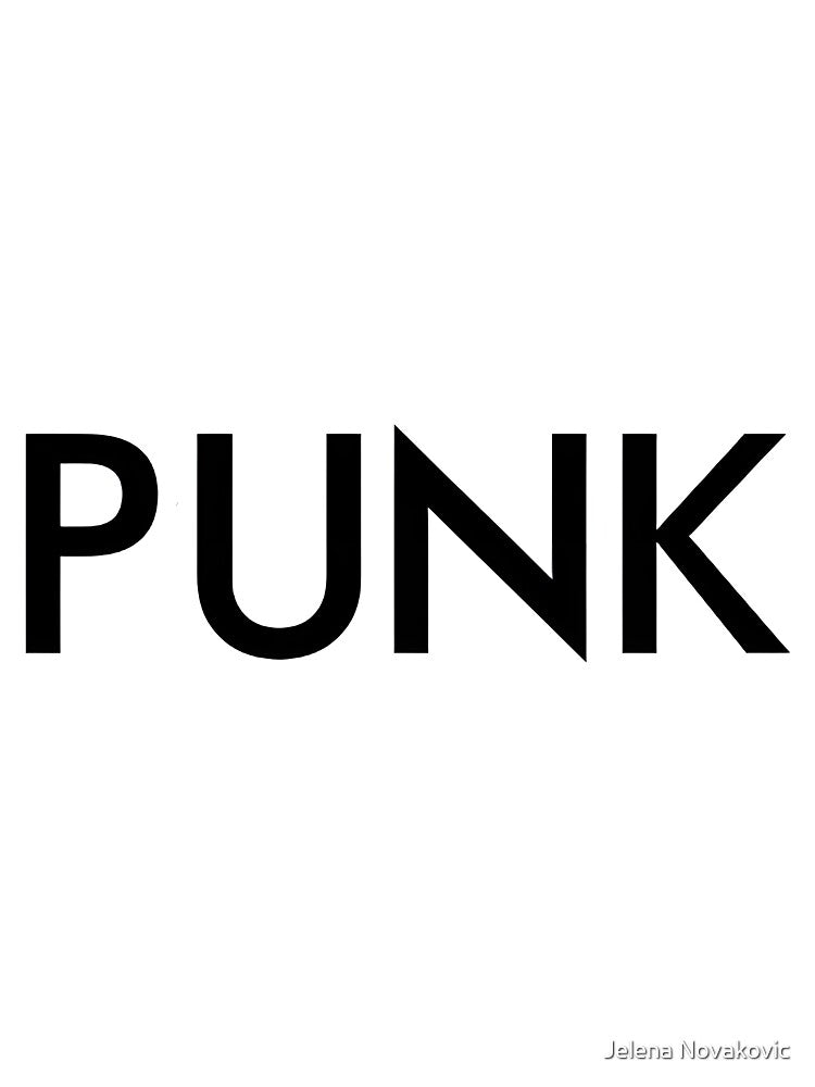 Edgy Punk Rock Style Graphic Design With Bold Attitude Shirt