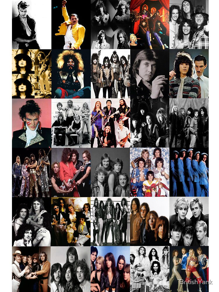 Glam Rock - 1970's Shirt