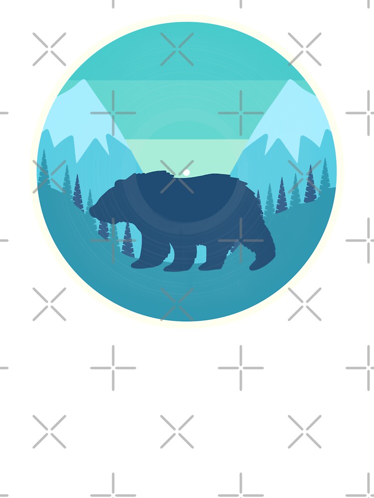 Bear Vinyl Record Shirt