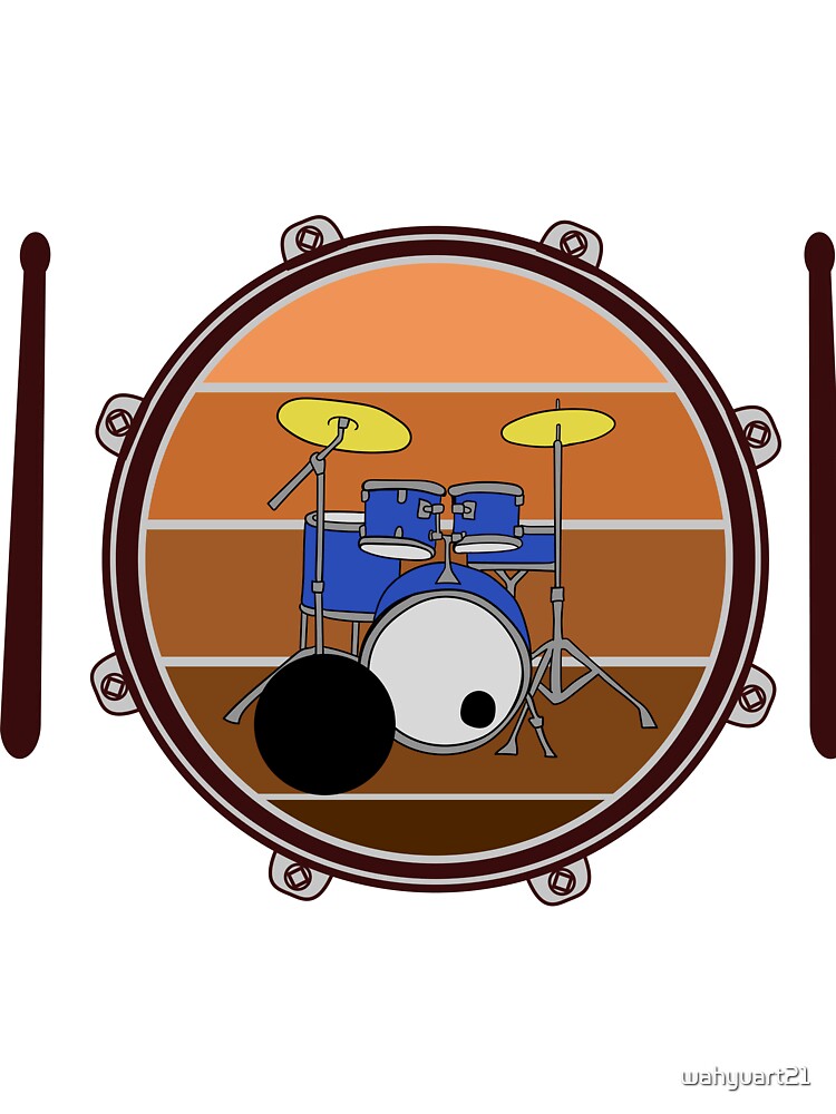 Bass Drum And Drum Kit Shirt