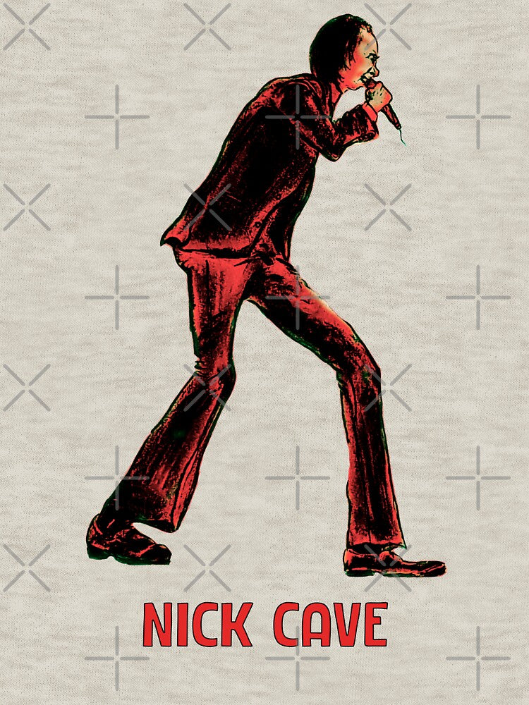 Nick Cave & The Bad Seeds Hand Drawn Vintage Shirt