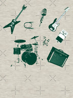 Rock Music Instruments Pack Shirt