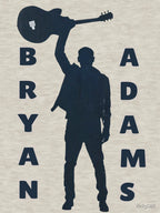 Bryan Adams Rock Legend Guitar Silhouette Shirt