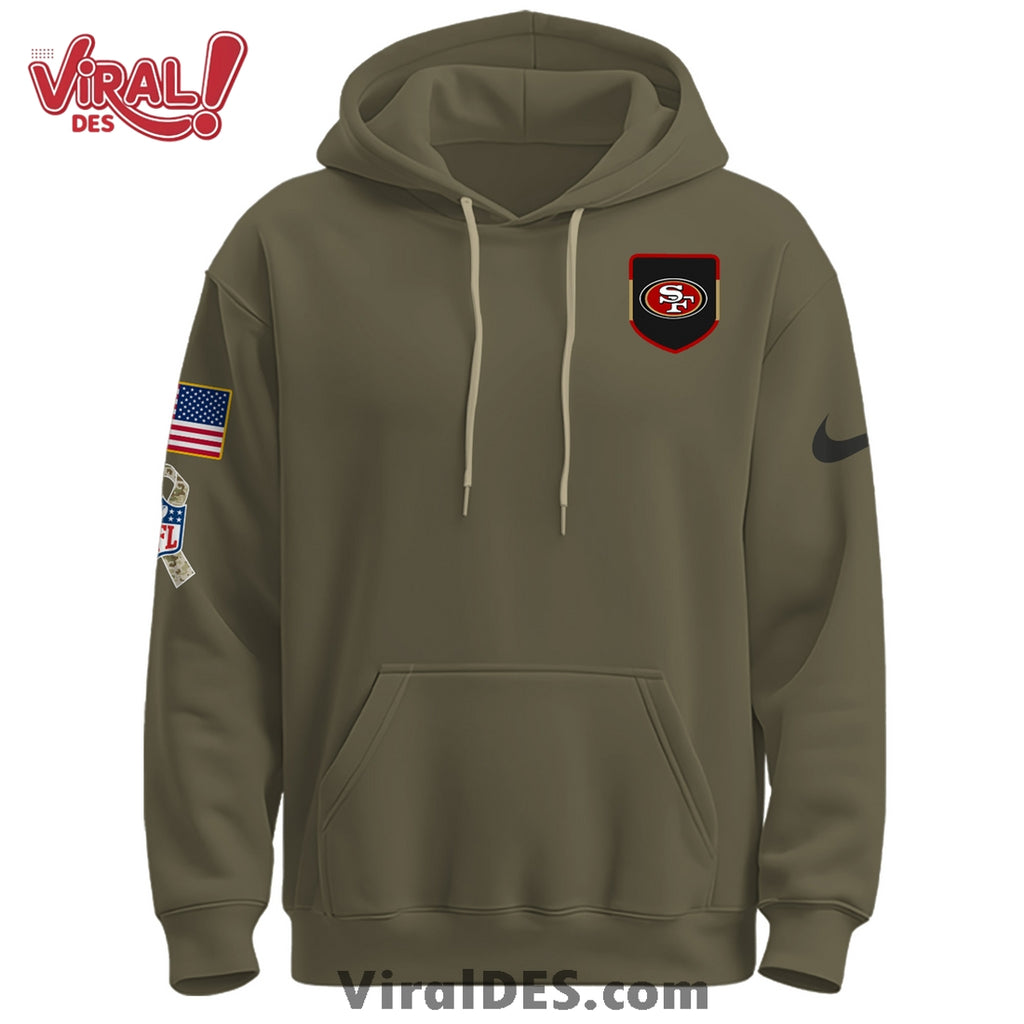 San Francisco 49ers Salute To Service Limited Edition Shirt