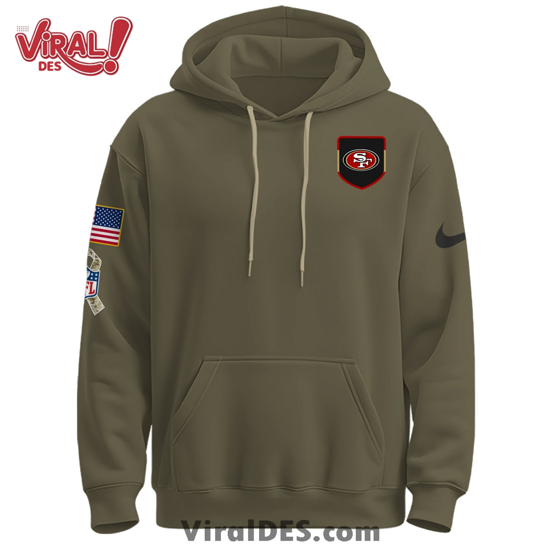 San Francisco 49ers Salute To Service Limited Edition Shirt