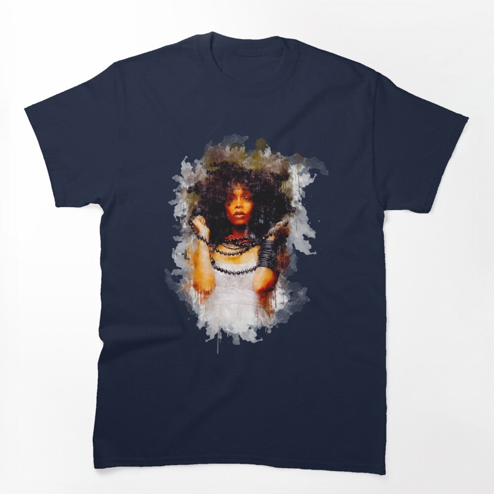 Erykah Badu Watercolor Shirt