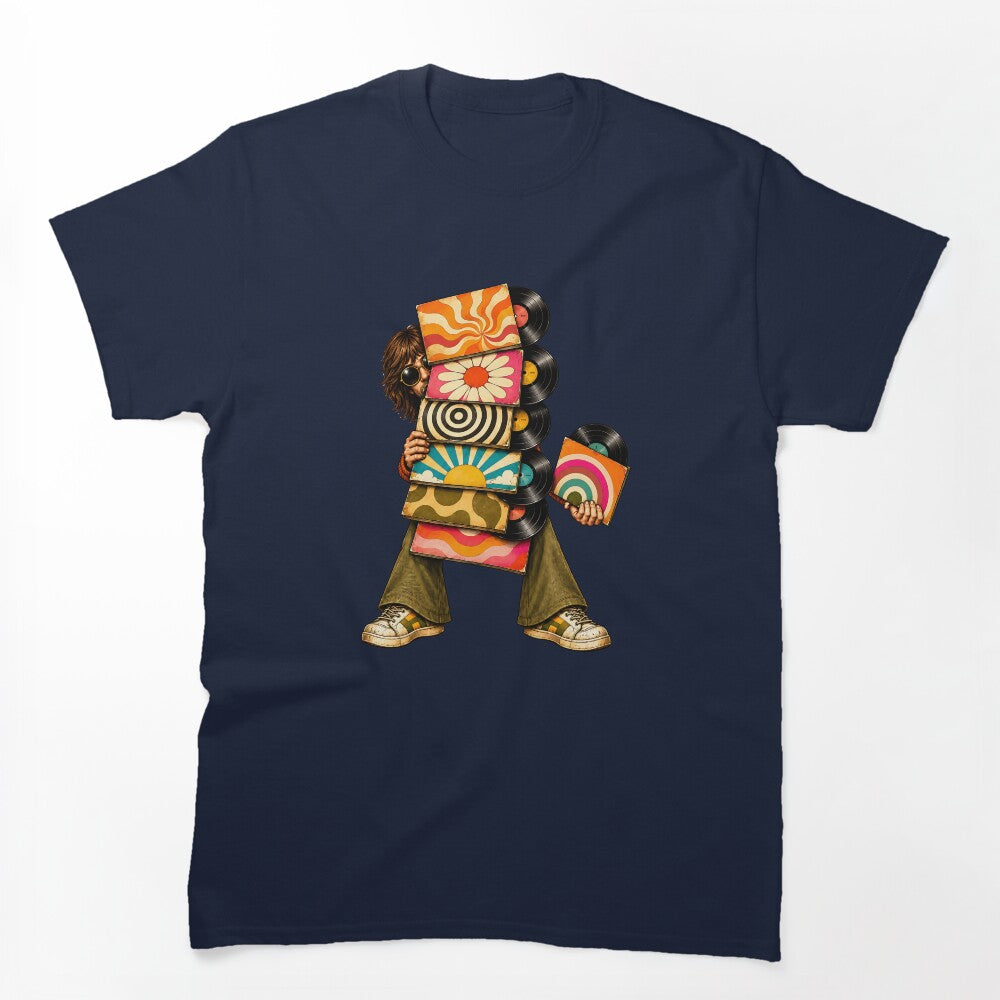Vinyl Record Collector Retro Record Store Music Lover Shirt