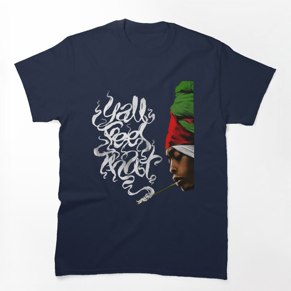 Erykah Badu Smoke Marijuana Shirt