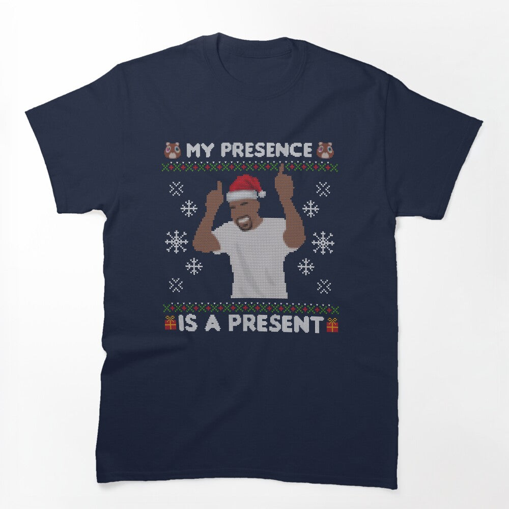 Kanye West Ye Hip Hop Rap Ugly Christmas Sweater My Presence Is A Shirt