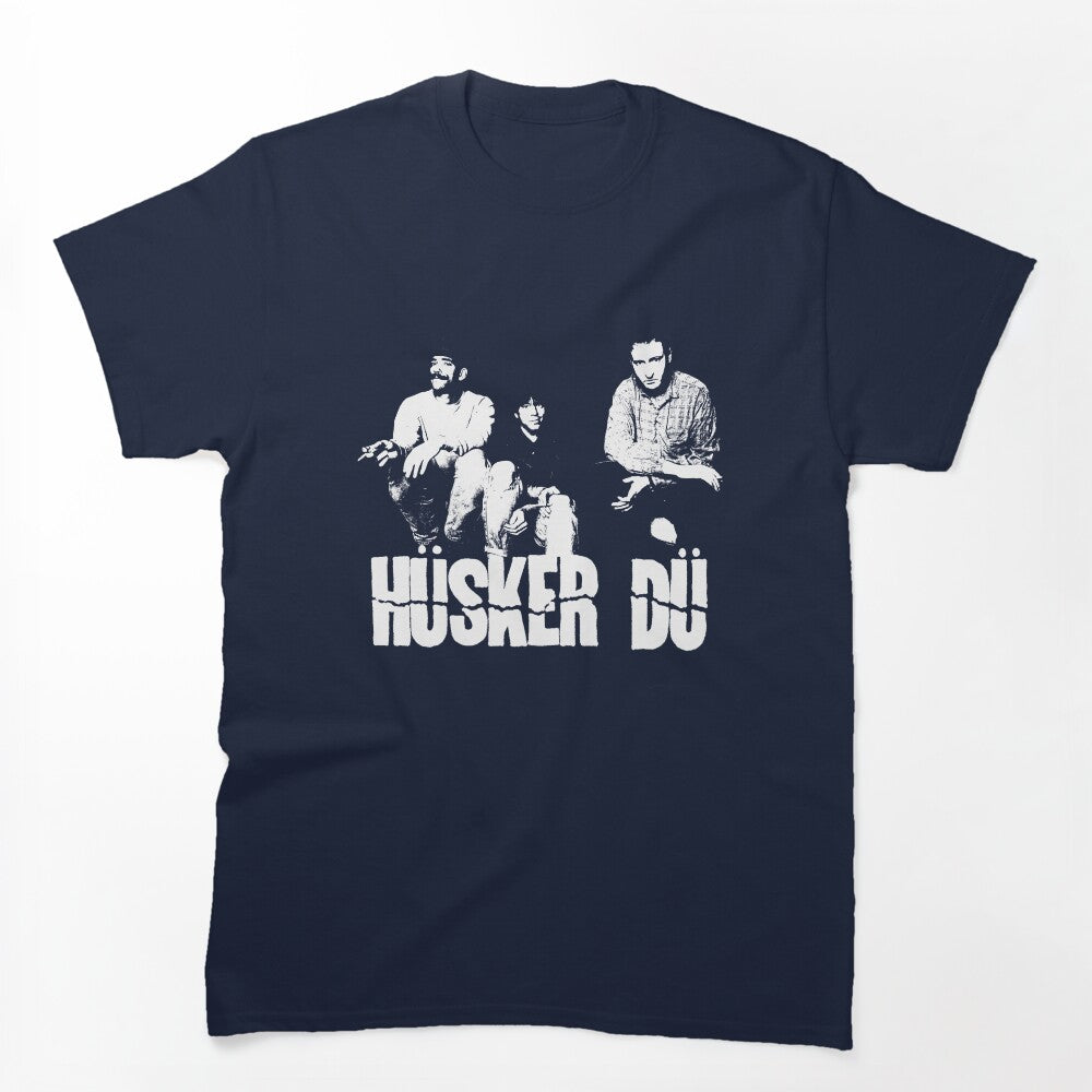 Husker Du - The White Stencil Shirt