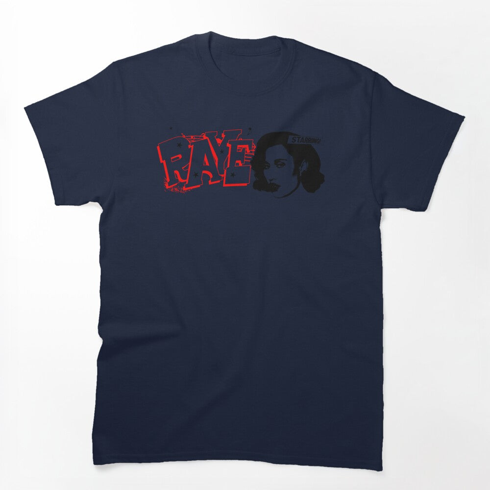 Red Typography Pop Woman Singer Shirt
