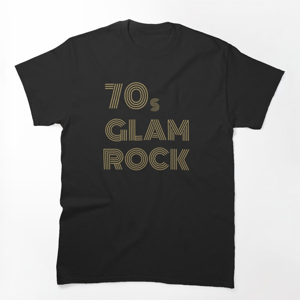 Designing 70s Glam Rock Lovers Shirt
