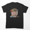 Cosmic Glam Rock Icon Vintage Style Illustration Shirt