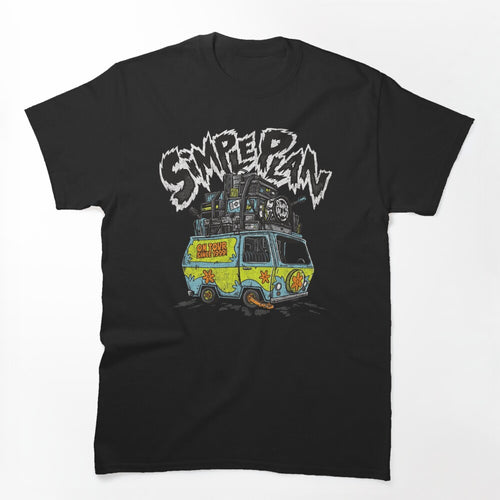 Vintage Simple Plan On Tour Shirt