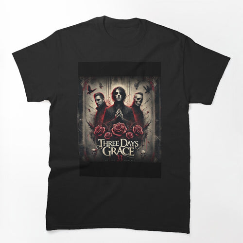 Three Days Grace Gothic Design Shirt