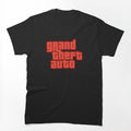 GTA Grand Theft Auto Logo Strong Red Shirt