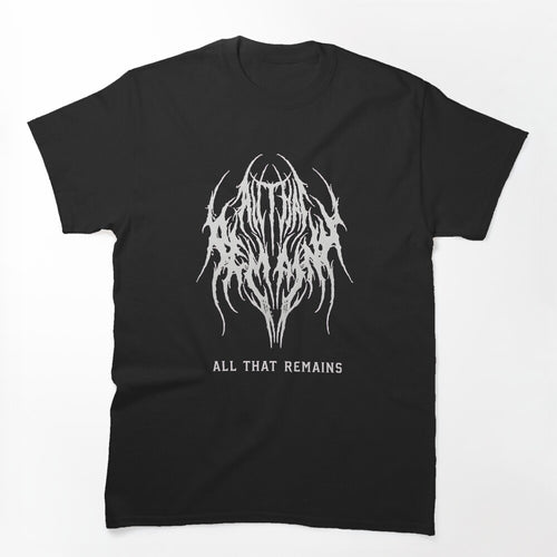 Gothic Metal Logo All That Remains Dark Shirt
