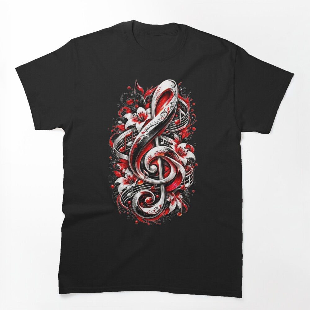 Crimson Symphony Shirt