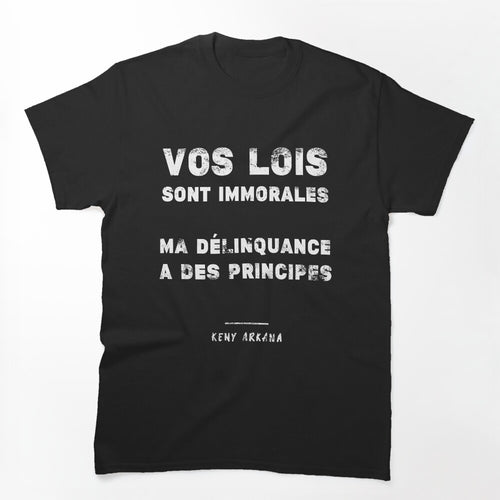 Keny Arkana - Your Laws Are Immoral Shirt