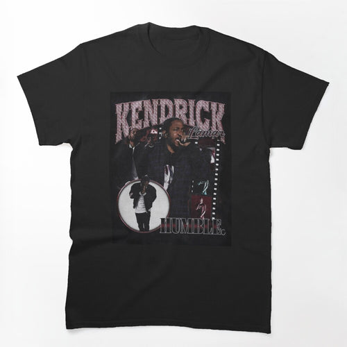 Kendrick Lamar HUMBLE - Graphic Rapper Hip Hop Vintage Rapper Bootleg Shirt