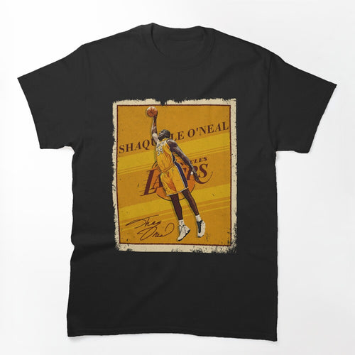 Shaquille O'Neal Basketball Legend Signature Vintage Retro 80s 90s Shirt