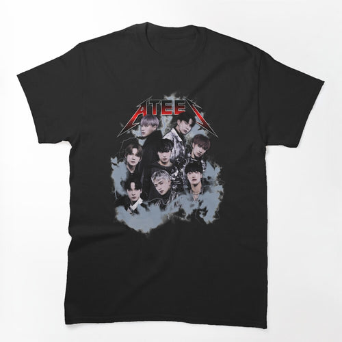 ATEEZ - Vintage 80's Rock Bootleg Shirt