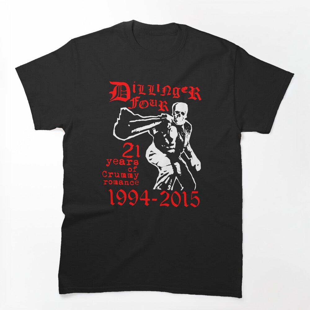 Red Typography Band Music 1994 And 2015 Shirt