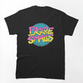 Colorful Graffiti Style Text Shirt