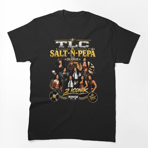TLC Salt-N-Pepa En Vogue 2026 Tour 90s R&B Girl Group Concert Shirt