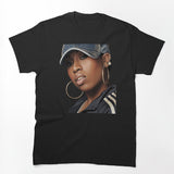 Female Hip Hop Portrait Shirt