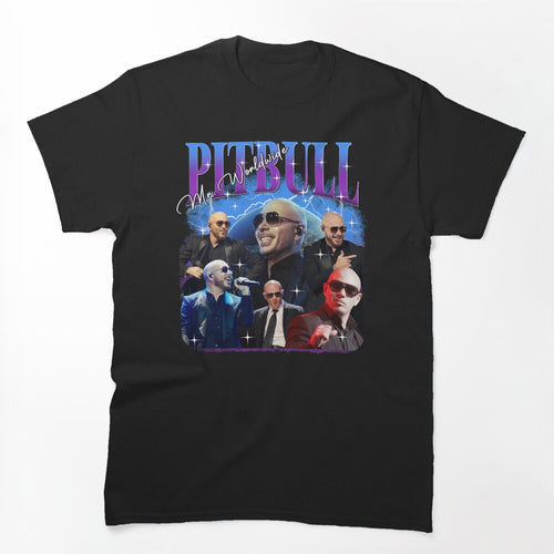 Pitbull Mr Worlwide Retro 90s Shirt