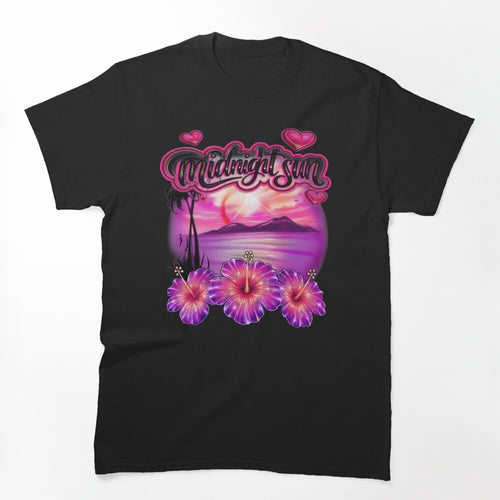 Vintage Zara Larsson Midnight Sun Flower Retro Shirt