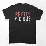 Pretty Vicious Red White Shirt