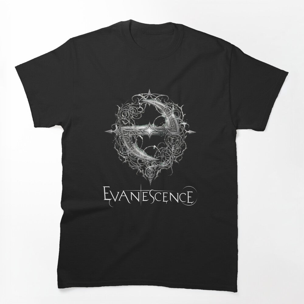Evanescence Band Logo Thorn Circle Rock Shirt
