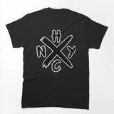 NYHC Graffiti Black Shirt