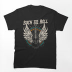 Rock And Roll Guitar Vintage Rock Music Shirt
