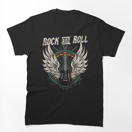 Rock And Roll Guitar Vintage Rock Music Shirt