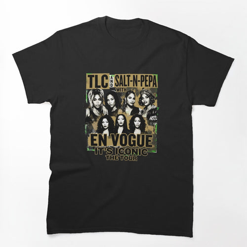 Iconic 90s Female Hip Hop R&B Tribute Artwork Shirt