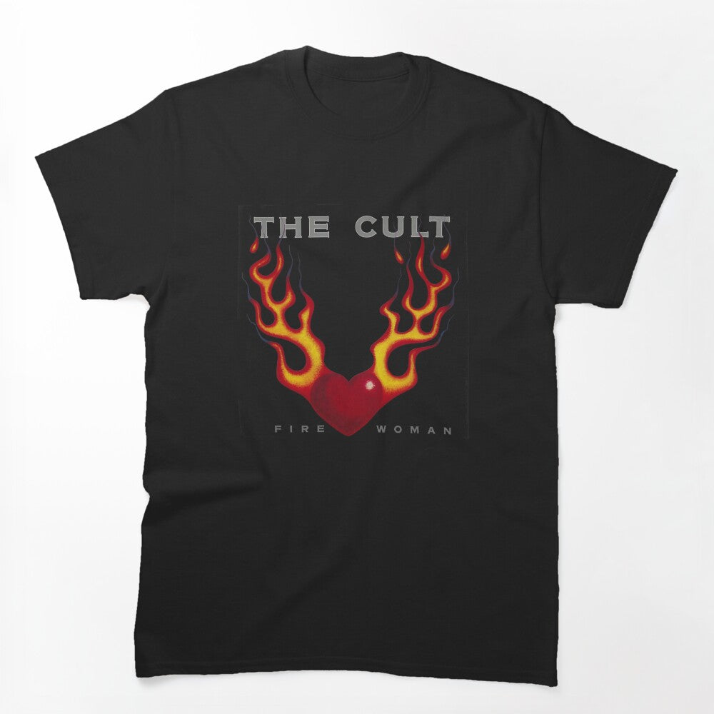 The Cult Fire Woman Album Cover Shirt