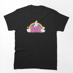 BLACK METAL! Funny Unicorn Rainbow Mosh Parody Design Shirt