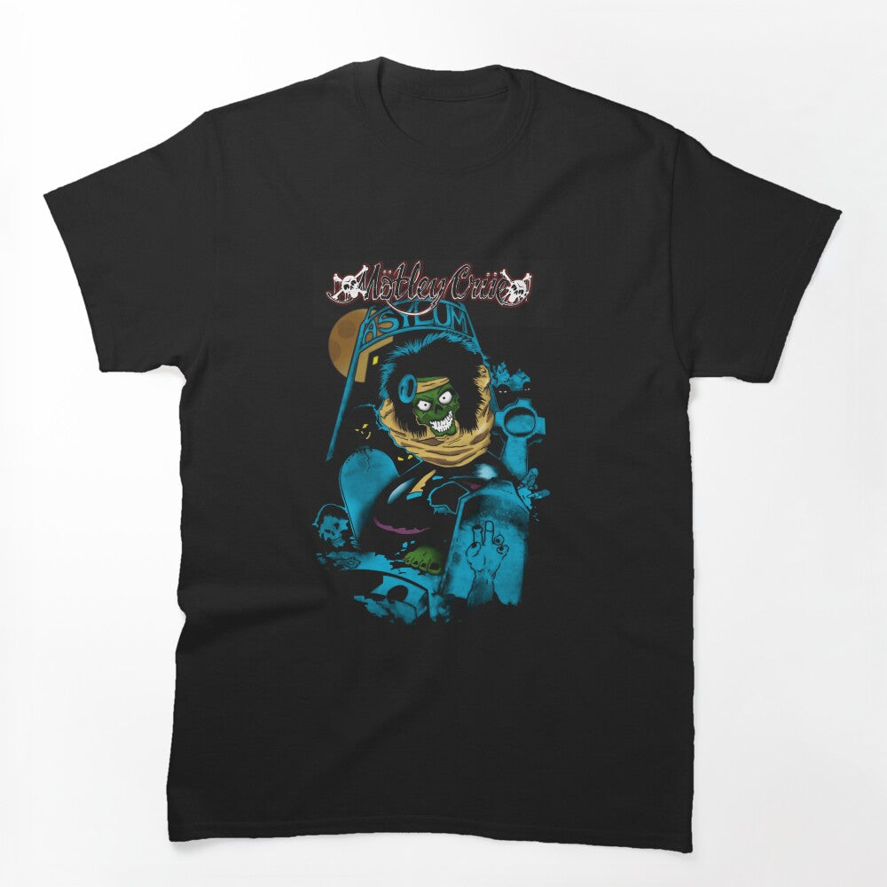 Mötley Crüe Dr Feelgood Asylum Design Shirt