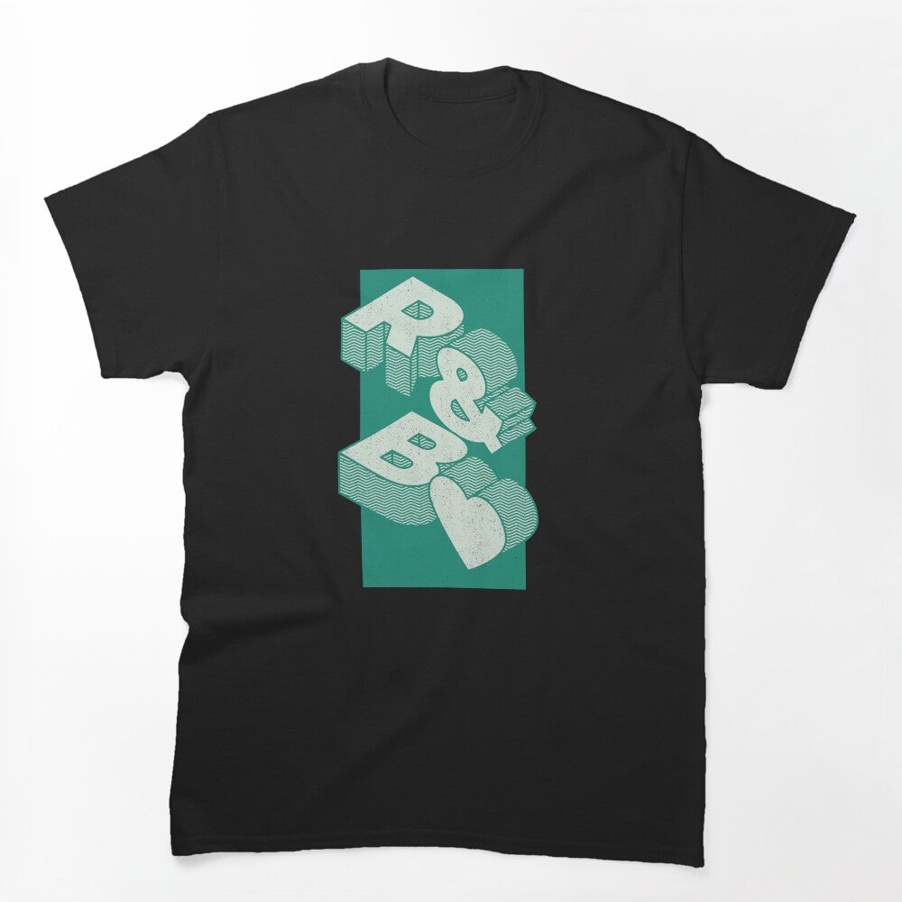 Retro R&B Heart Green Shirt