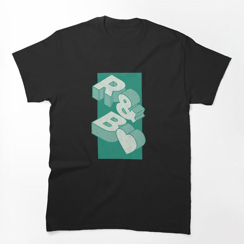 Retro R&B Heart Green Shirt