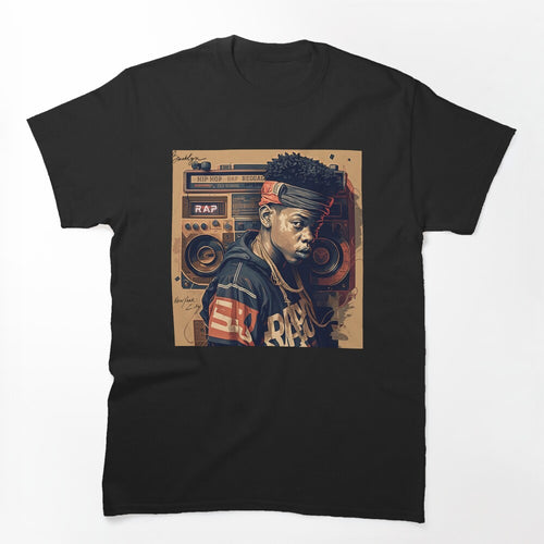 The Vintage Hip-hop Enthusiast Shirt