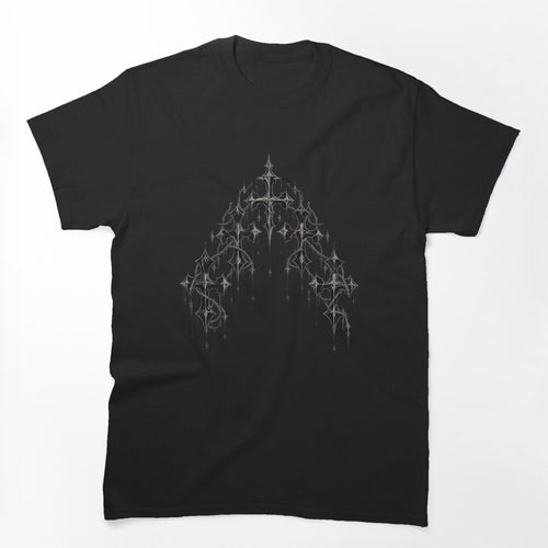 Gothic Cross Arch Dark Streetwear Shirt