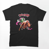 Alien With Dog Crossover Thrash Shirt